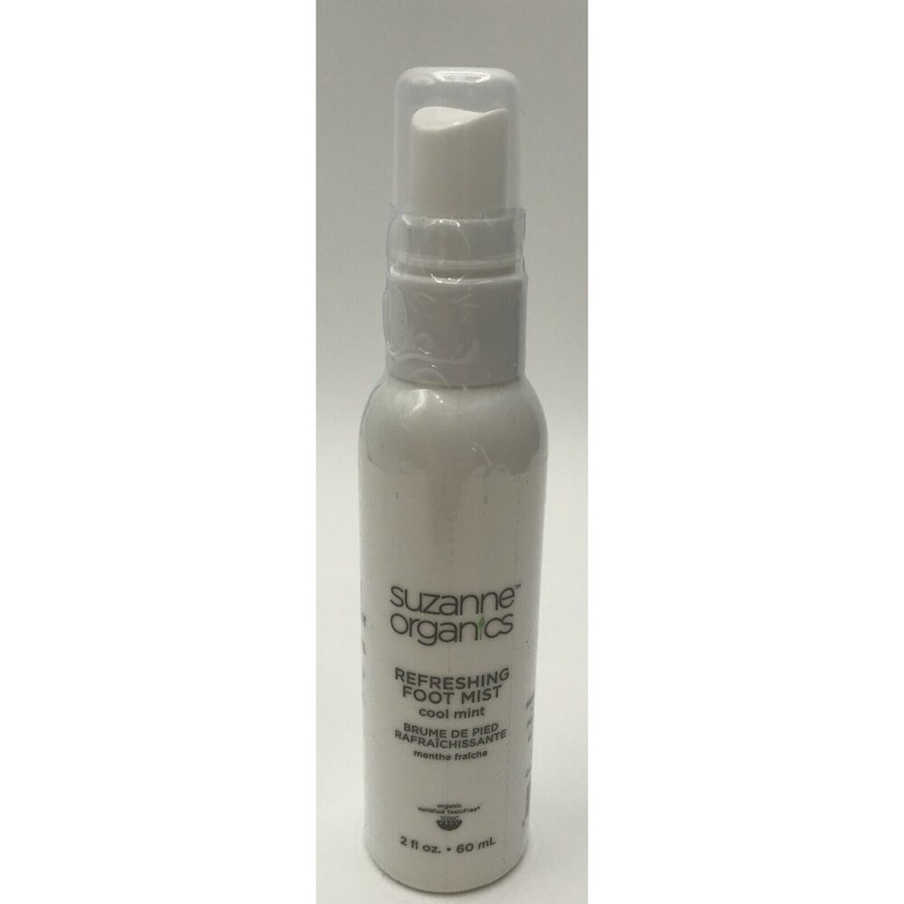 Suzanne‎ Organics Refreshing Foot Mist Cool Mint 2 oz 60 ml Foot Care Beauty